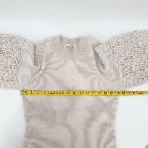 $445 Rebecca Taylor Sweater Womens Small Romantic Soft Feminine Whimsical Classy - Picture 9 of 15